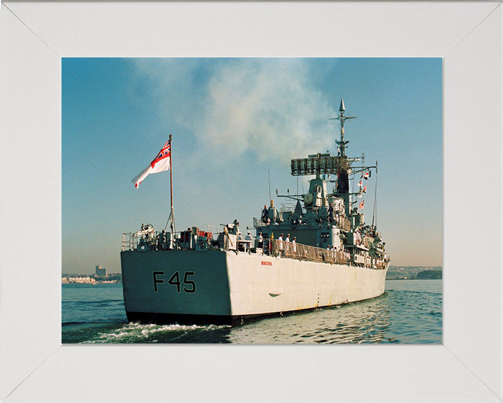 HMS Minerva F45 | Photo Print | Framed Print | Leander Class | Frigate | Royal Navy Hampshire Prints