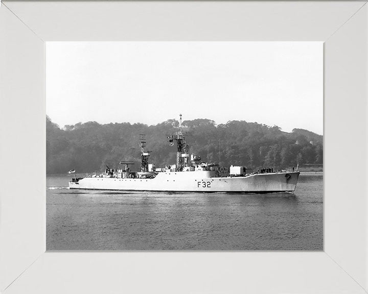 HMS Salisbury F32 Royal Navy Salisbury class Frigate Photo Print or Framed Print - Hampshire Prints