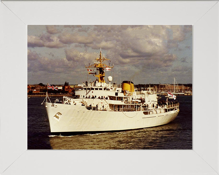 HMS Hecla A133 Royal Navy Hecla class survey vessel Photo Print or Framed Print - Hampshire Prints