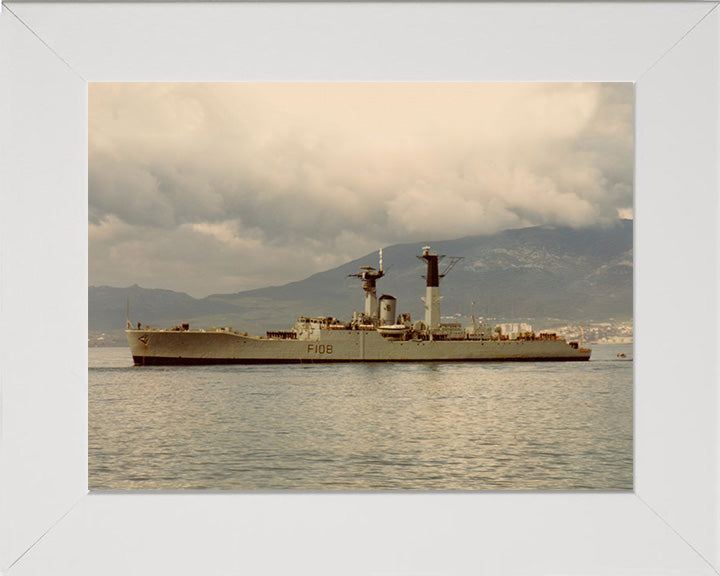 HMS Londonderry F108 Royal Navy Rothesay class frigate Photo Print or Framed Print - Hampshire Prints