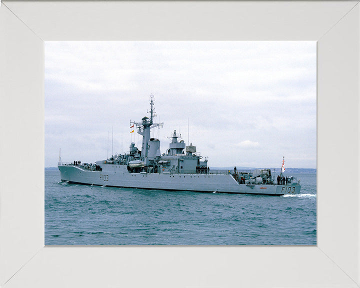 HMS Lowestoft F103 | Photo Print | Framed Print | Rothesay Class | Frigate | Royal Navy Hampshire Prints