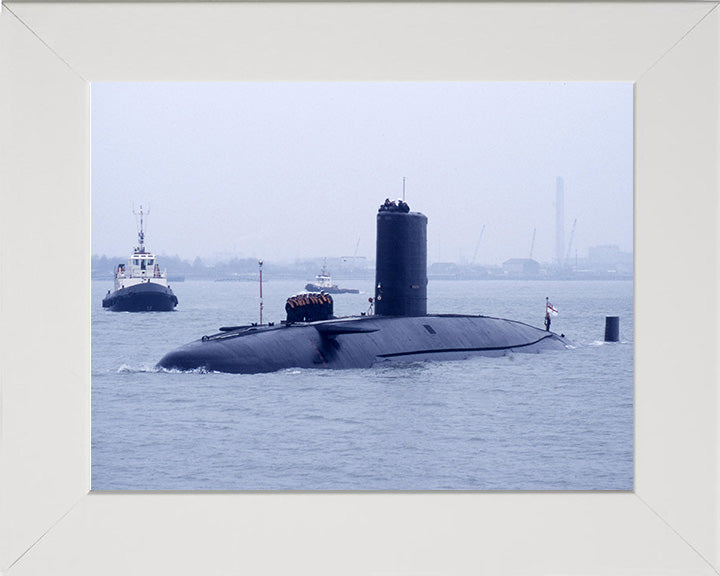 HMS Conqueror S48 Royal Navy Churchill class Submarine Photo Print or Framed Print - Hampshire Prints