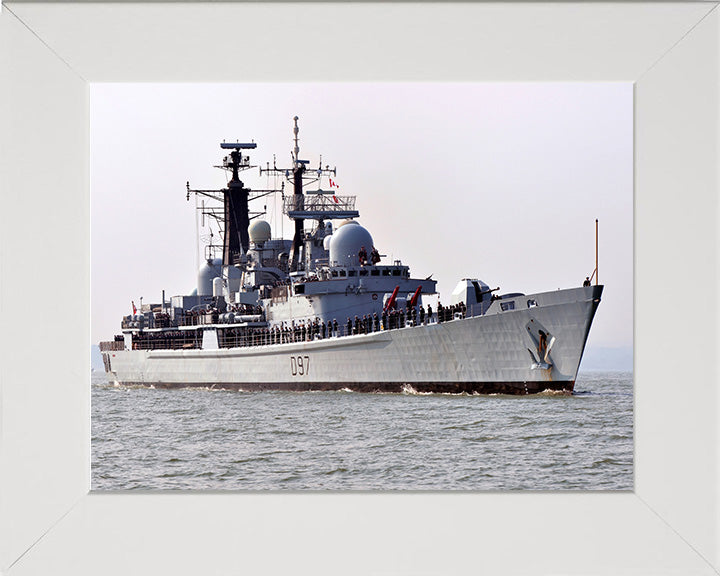 HMS Edinburgh D97 Royal Navy Type 42 Destroyer Photo Print or Framed Print - Hampshire Prints