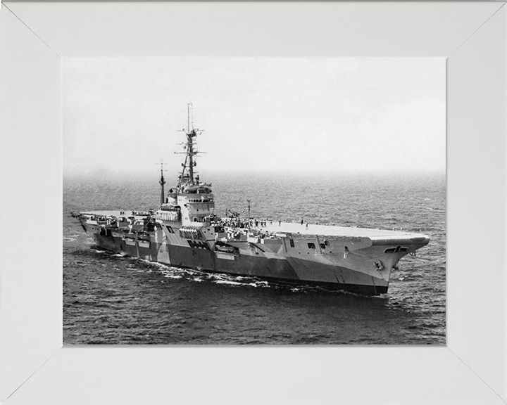 HMS Glory R62 Royal Navy Colossus class aircraft carrier Photo Print or Framed Print - Hampshire Prints