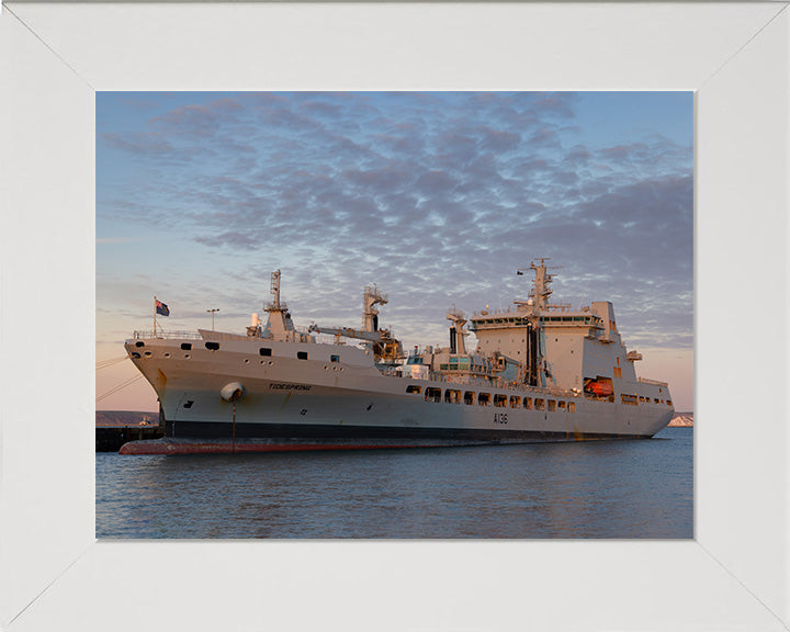 RFA Tidespring A136 | Photo Print | Framed Print | Tide class | Tanker | Royal Fleet Auxiliary Hampshire Prints