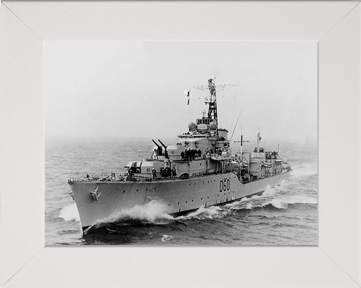 HMS Sluys D60 Royal Navy Battle class destroyer Photo Print or Framed Print - Hampshire Prints