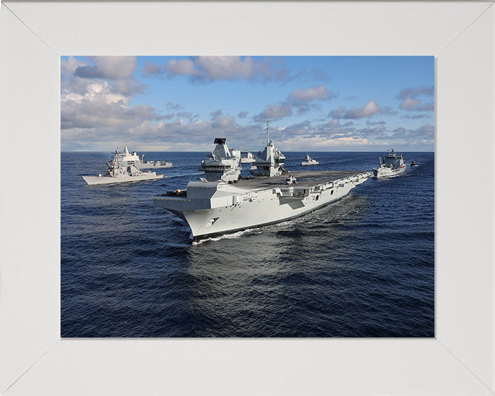 HMS Prince of Wales R09 | Photo Print | Framed Print | Queen Elizabeth Class | Aircraft Carrier | Royal Navy Hampshire Prints