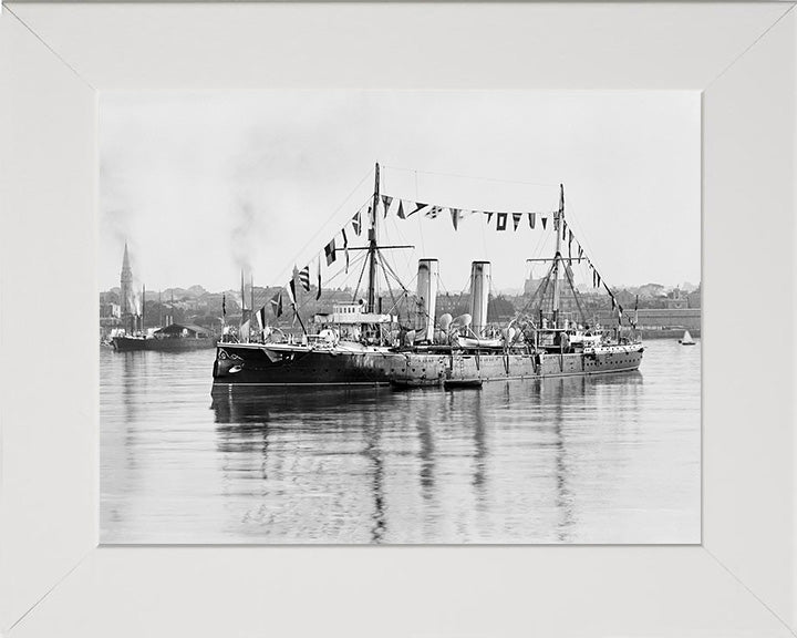 HMS Melampus (1890) | Photo Print | Framed Print | Apollo Class | Cruiser | Royal Navy Hampshire Prints