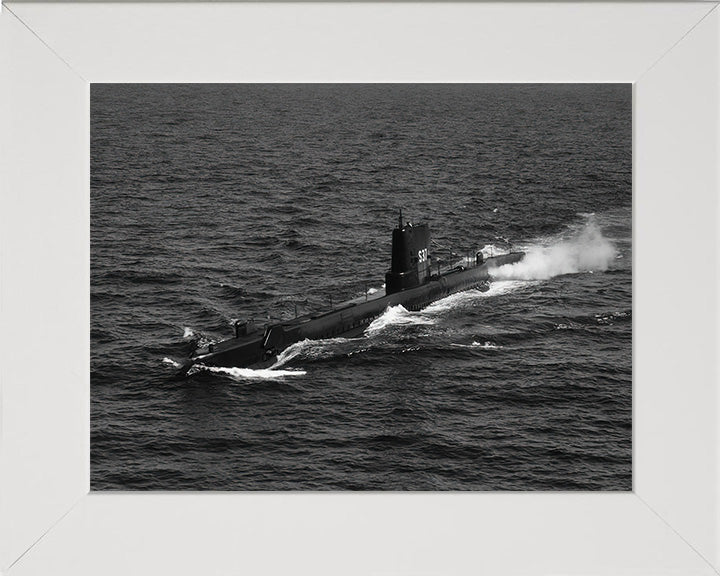 HMS Talent P337 (S37) Royal Navy T class Submarine Photo Print or Framed Print - Hampshire Prints