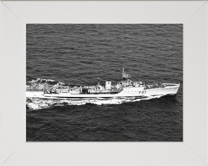 HMS Russell F97 Royal Navy Blackwood class frigate Photo Print or Framed Print - Hampshire Prints