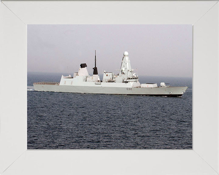 HMS Daring D32 Royal Navy Type 45 destroyer Photo Print or Framed Print - Hampshire Prints