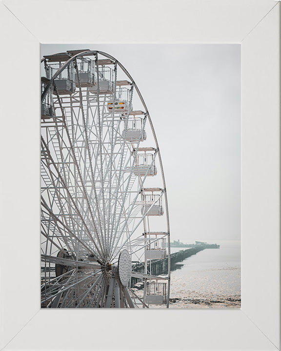 Southend-on-Sea big wheel and pier Essex Photo Print - Canvas - Framed Photo Print - Hampshire Prints