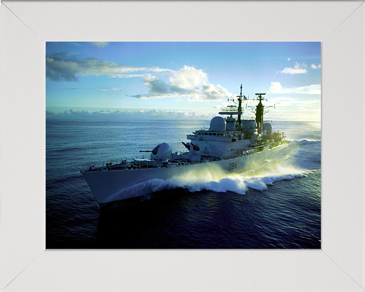 HMS Glasgow D88 Royal Navy Type 42 Destroyer Photo Print or Framed Print - Hampshire Prints