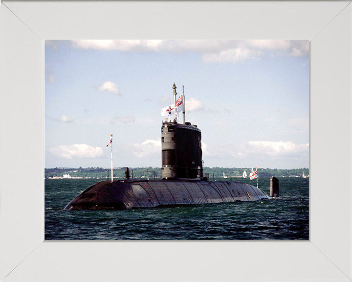 HMS Ursula S42 Royal Navy Victoria class Submarine Photo Print or Framed Print - Hampshire Prints