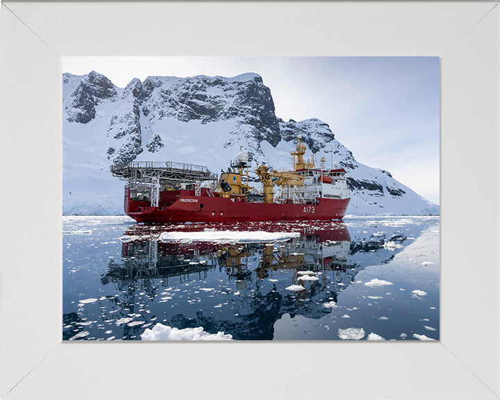 HMS Protector A173 | Photo Print | Framed Print | Poster | Ice Patrol Vessel | Royal Navy Hampshire Prints