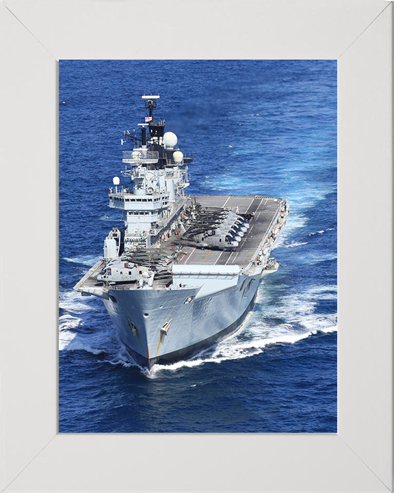 HMS Illustrious R06 | Photo Print | Framed Print | Invincible Class | Aircraft Carrier | Royal Navy Hampshire Prints
