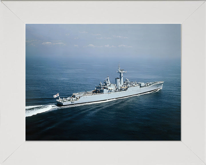 HMS Lowestoft F103 Royal Navy Rothesay class frigate Photo Print or Framed Print - Hampshire Prints