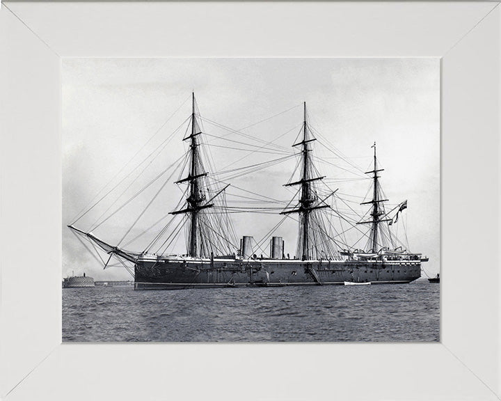 HMS Raleigh 1873 | Photo Print | Framed Print | Poster | Unarmed frigate | Royal Navy Hampshire Prints