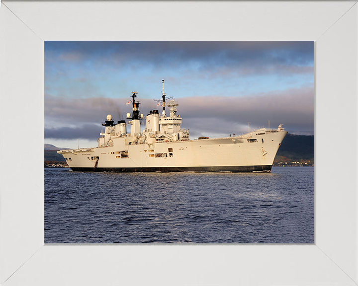 HMS Illustrious R06 Royal Navy Invincible class Aircraft Carrier Photo Print or Framed Print - Hampshire Prints