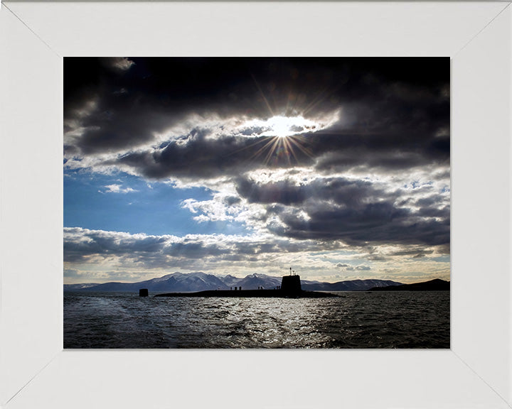 HMS Victorious S29 Royal Navy Vanguard class Submarine Photo Print or Framed Print - Hampshire Prints