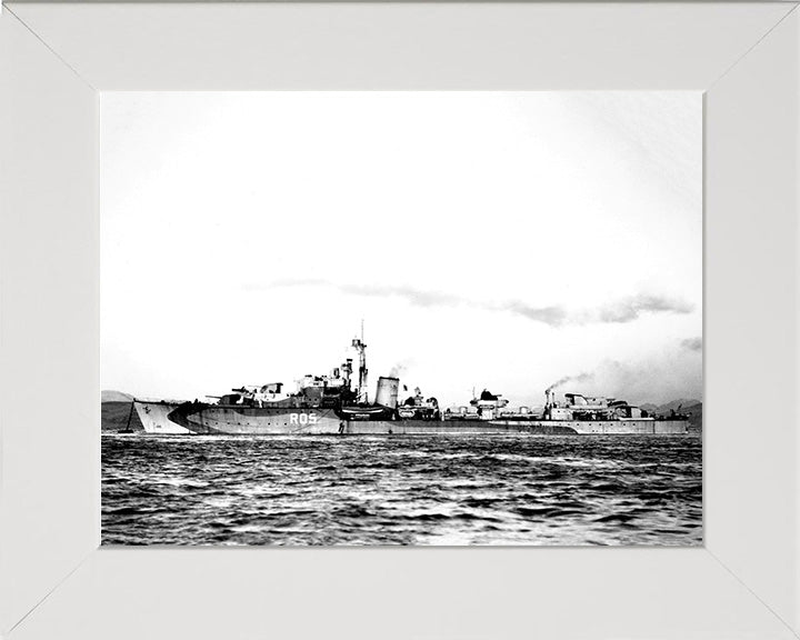 HMS Urania R05 (F08) | Photo Print | Framed Print | U Class | Destroyer | Royal Navy Hampshire Prints