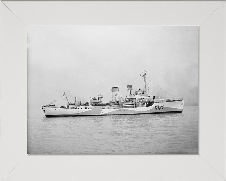 HMS Alisma K185 Royal Navy Flower class corvette Photo Print or Framed Print - Hampshire Prints