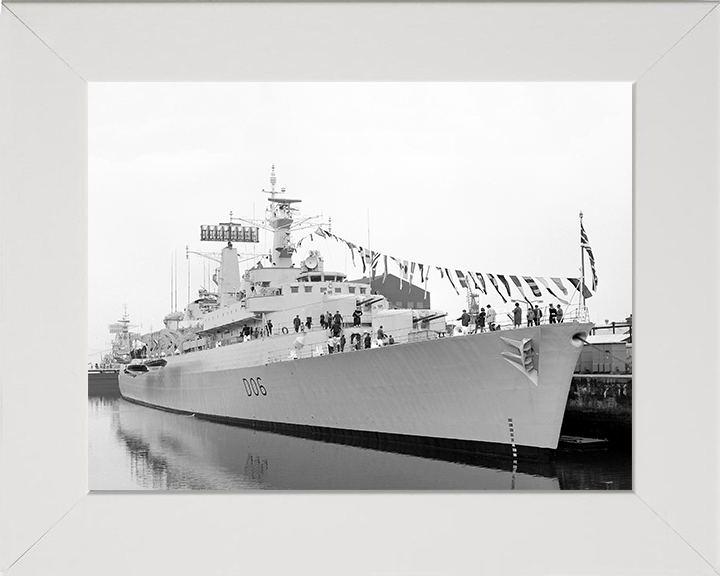 HMS Hampshire D06 | Photo Print | Framed Print | County Class | Destroyer | Royal Navy Hampshire Prints