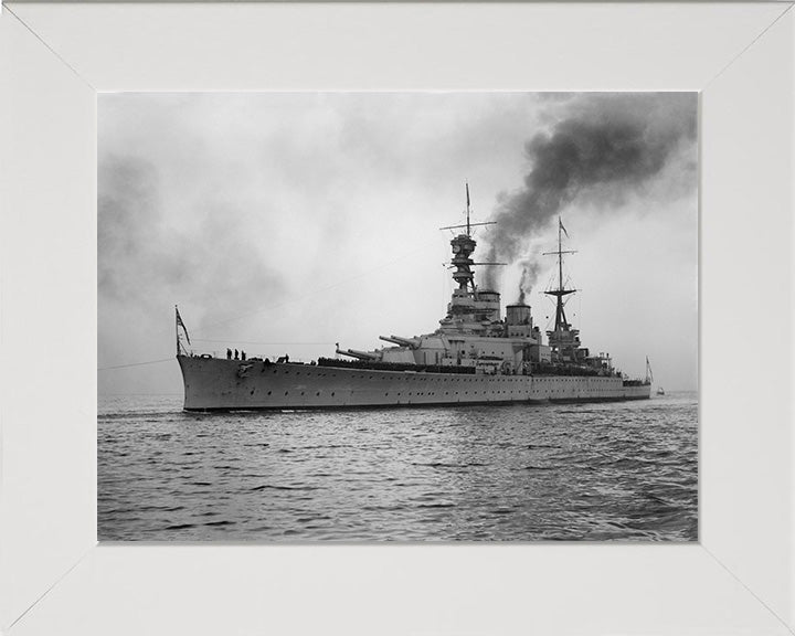 HMS Repulse (1916) | Photo Print | Framed Print | Renown Class | Battlecruiser | Royal Navy Hampshire Prints