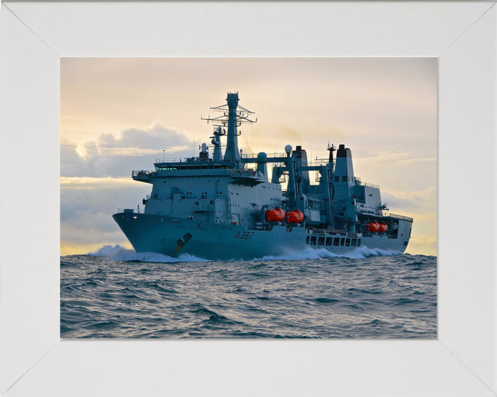 RFA Fort Victoria A387 | Photo Print | Framed Print | Fort Class | Tanker | Royal Fleet Auxiliary Hampshire Prints