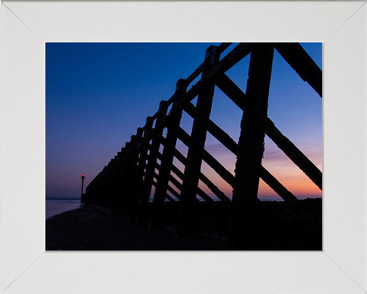 Littlehampton beach West Sussex at sunset Photo Print - Canvas - Framed Photo Print - Hampshire Prints