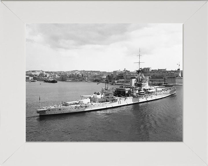 HMS Warspite (03) Royal Navy Queen Elizabeth class battleship Photo Print or Framed Print - Hampshire Prints