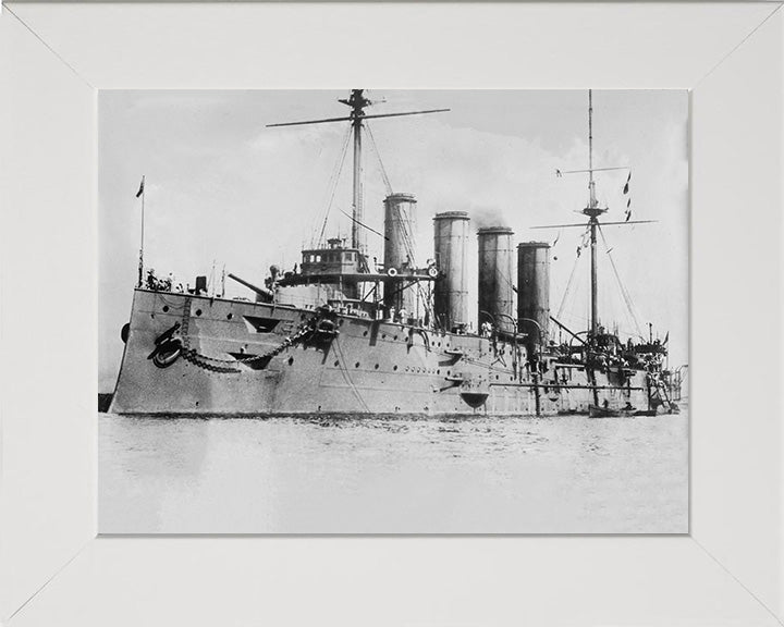 HMS Leviathan (1901) | Photo Print | Framed Print | Drake Class | Armoured Cruiser | Royal Navy Hampshire Prints