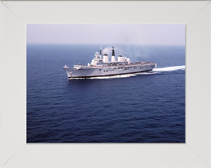 HMS Invincible R05 Royal Navy Invincible Class aircraft carrier Photo Print or Framed Print - Hampshire Prints