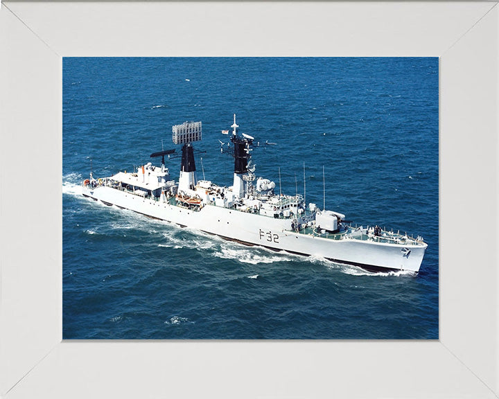 HMS Salisbury F32 Royal Navy Salisbury class Frigate Photo Print or Framed Print - Hampshire Prints