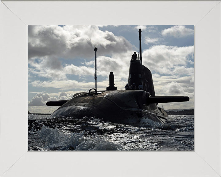 HMS Ambush S120 Submarine | Photo Print | Framed Print | Astute Class | Royal Navy Hampshire Prints