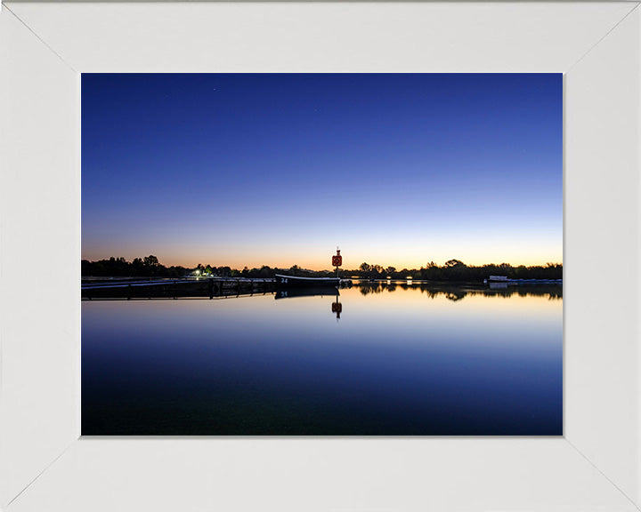 Fairlop Waters Essex after sunset Photo Print - Canvas - Framed Photo Print - Hampshire Prints