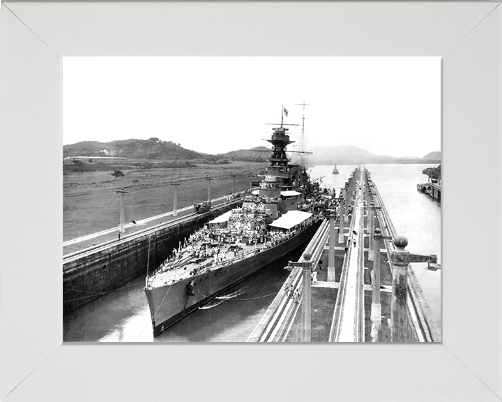 HMS Hood (51) | Photo Print | Framed Print | Admiral Class | Battlecruiser | Royal Navy Hampshire Prints