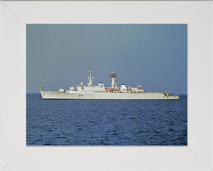 HMS Glamorgan D19 Royal Navy County class Destroyer Photo Print or Framed Print - Hampshire Prints