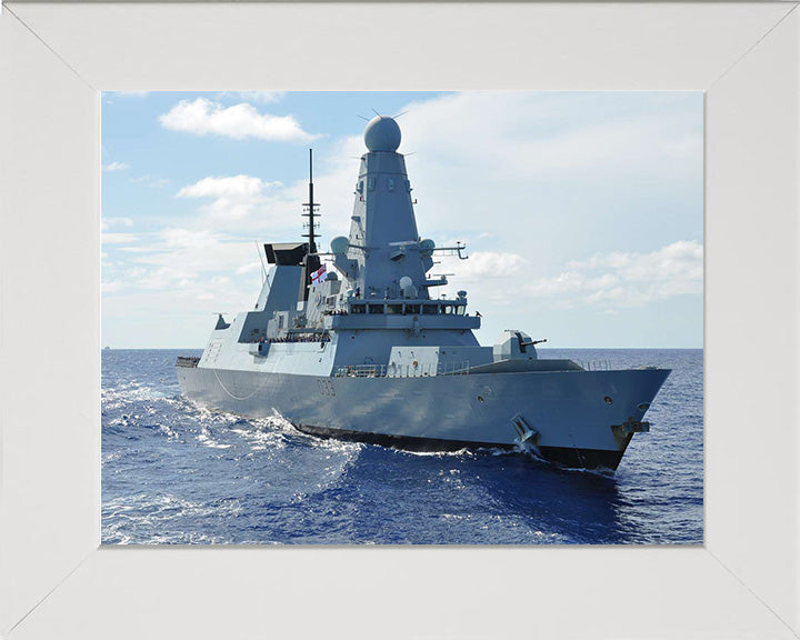 HMS Dauntless D33 Royal Navy Type 45 destroyer Photo Print or Framed Print - Hampshire Prints