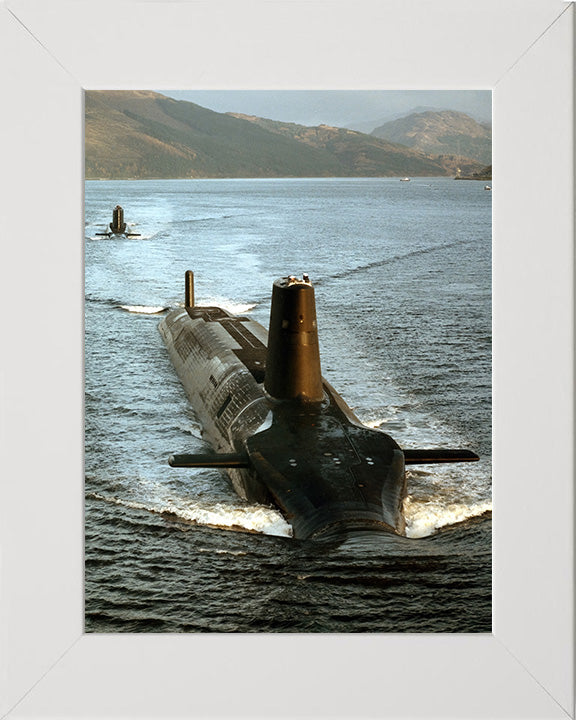 HMS Vanguard S28 Royal Navy Vanguard class Submarine Photo Print or Framed Print - Hampshire Prints