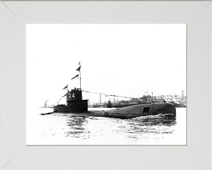 HMS R4 Submarine | Photo Print | Framed Print | Poster | R Class | Royal Navy Hampshire Prints