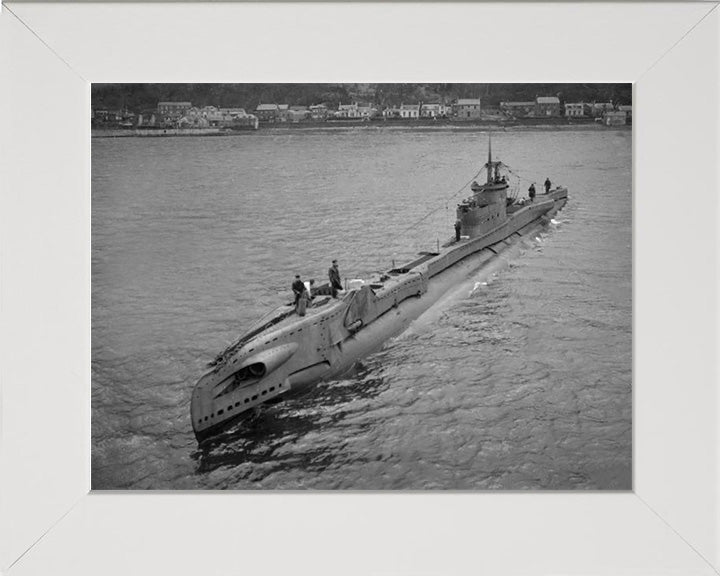 HMS Tudor P326 Royal Navy T class Submarine Photo Print or Framed Print - Hampshire Prints