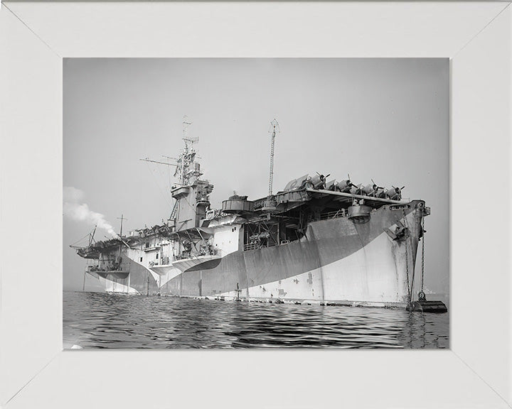 HMS Pursuer D73 | Photo Print | Framed Print | Attacker Class | Escort Carrier | Royal Navy Hampshire Prints