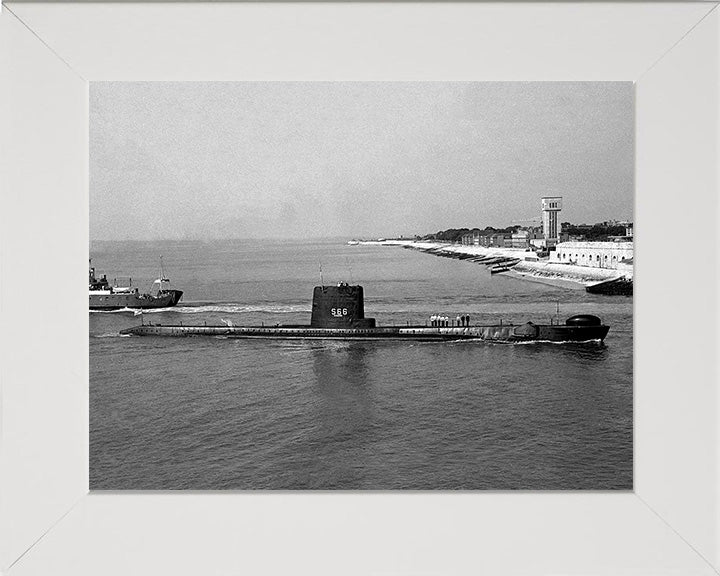 HMS Alderney S66 (P416) Royal Navy Amphion class submarine Photo Print or Framed Print - Hampshire Prints
