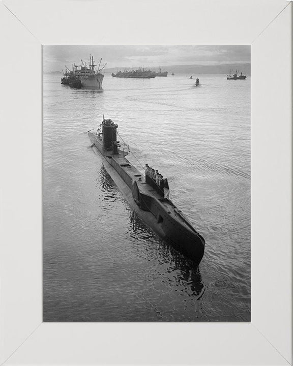 HMS Ultimatum P34 Royal Navy U class Submarine Photo Print or Framed Print - Hampshire Prints