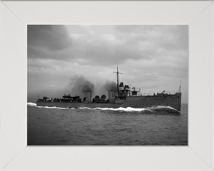HMS Waveney 1903 | Photo Print | Framed Print | River Class | Destroyer | Royal Navy Hampshire Prints