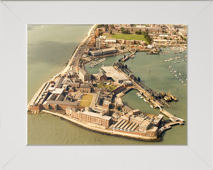 HMS Dolphin Royal Navy Submarine School From above Photo Print or Framed Photo Print - Hampshire Prints