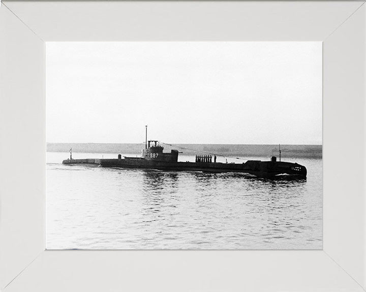 HMS Tally-Ho P317 Royal Navy T class Submarine Photo Print or Framed Print - Hampshire Prints