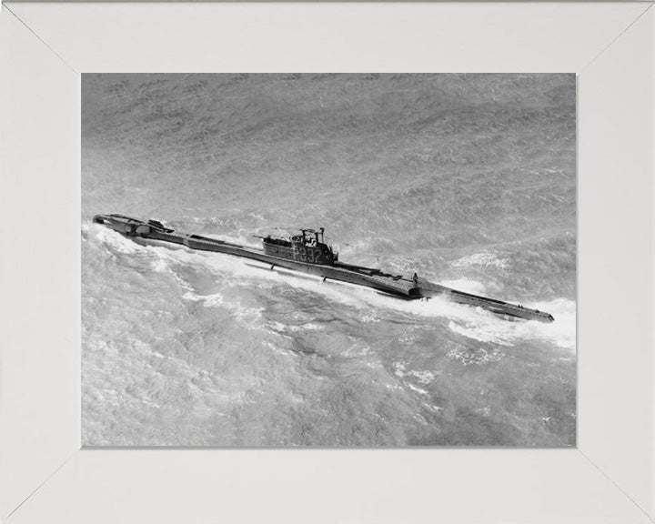 HMS Tiptoe P332 Royal Navy T class Submarine Photo Print or Framed Print - Hampshire Prints