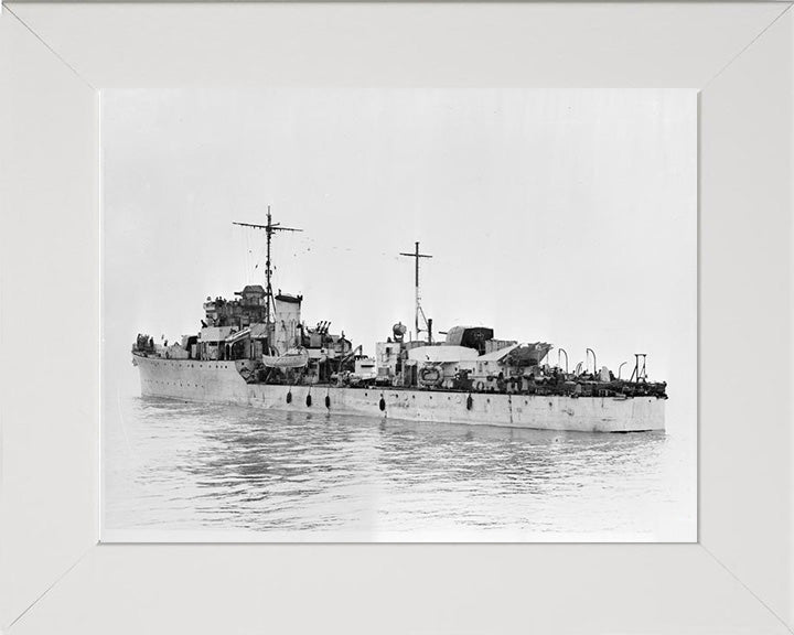 HMS Albrighton L12 Royal Navy Hunt class destroyer Photo Print or Framed Print - Hampshire Prints